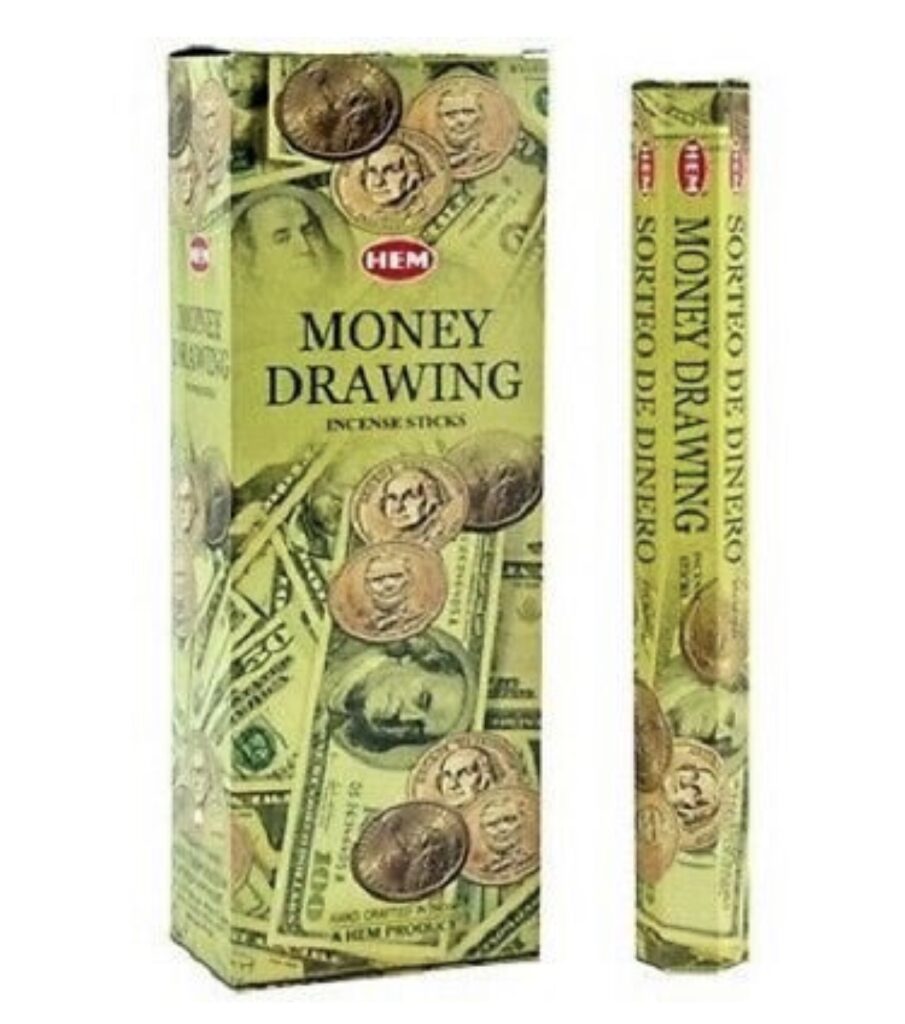 Money Drawing incense sticks The Crystal Kingdom Academy